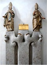 Altar aus Muschelkalkstein